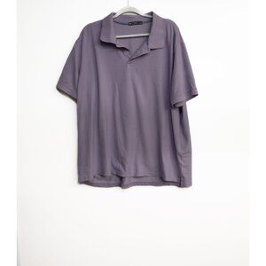 Purple Members Mark Polo Shirt XXL Mens Short Sleeve Casual Top